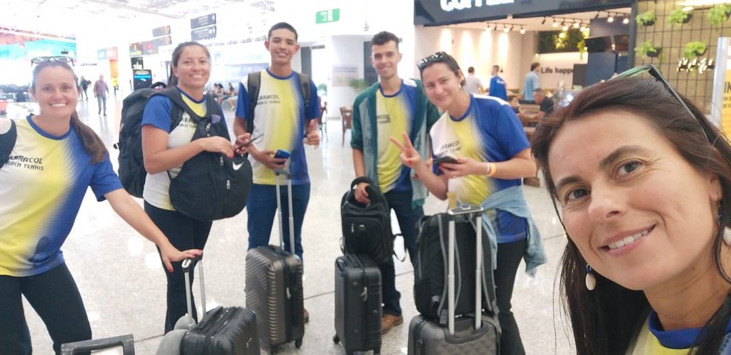 Equipe de Beach Tennis de Caracol participa de Campeonato Nacional em Belo Horizonte