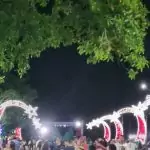 Com muita emoção e alegria, multidão prestigia inauguração da Iluminação Natalina de Caracol