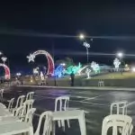 Com muita emoção e alegria, multidão prestigia inauguração da Iluminação Natalina de Caracol